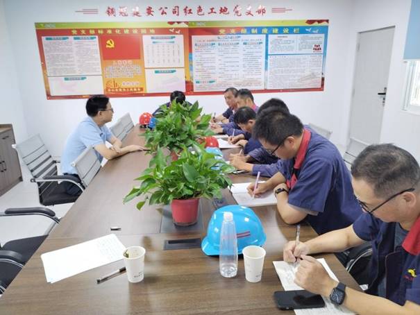 公司開展第三季度安全、環(huán)保、消防綜合檢查 